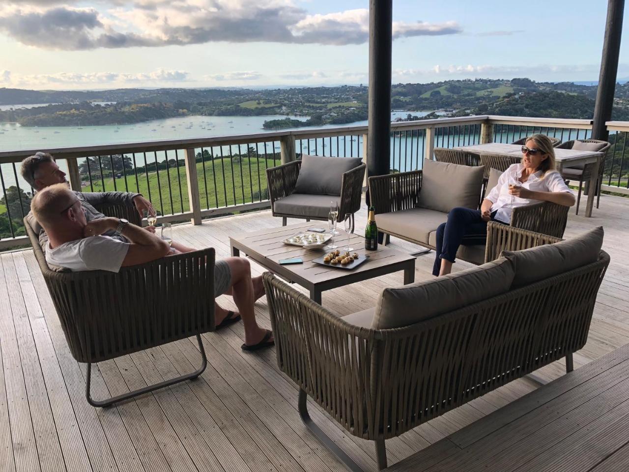 Te Whau Lodge Omiha ภายนอก รูปภาพ