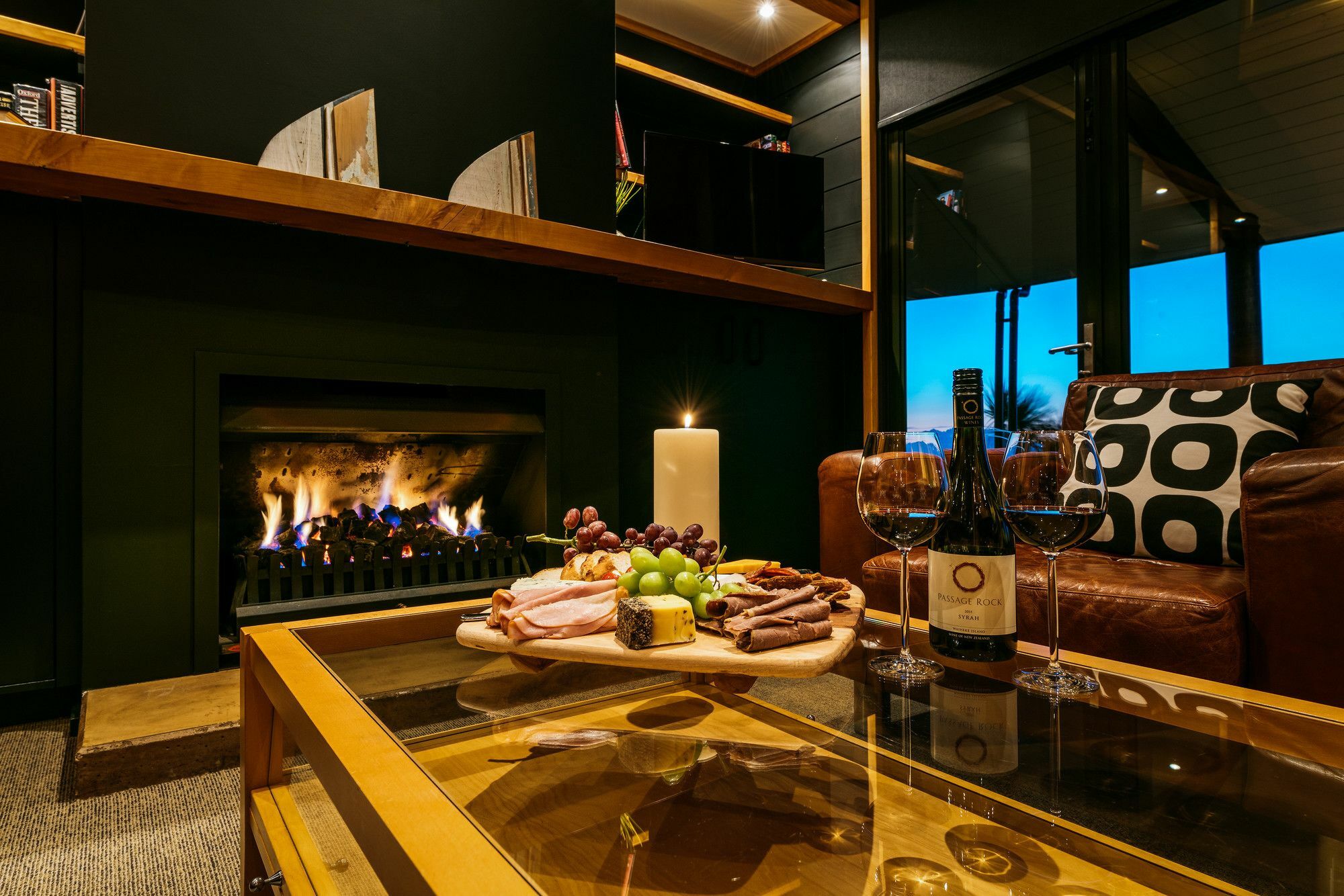 Te Whau Lodge Omiha ภายนอก รูปภาพ
