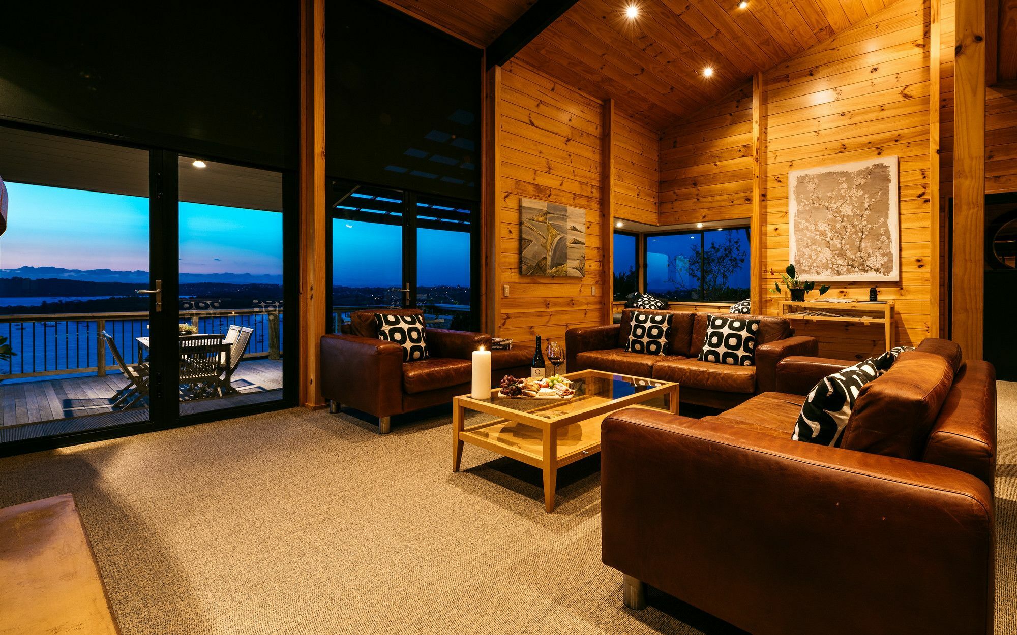 Te Whau Lodge Omiha ภายนอก รูปภาพ