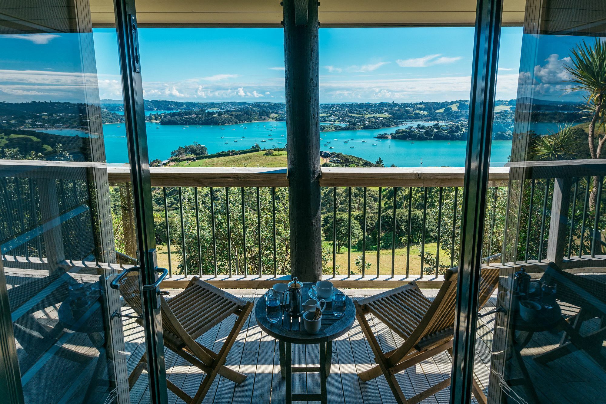 Te Whau Lodge Omiha ภายนอก รูปภาพ